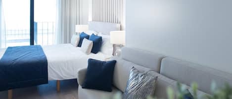 Äänieristys, silitysrauta/-lauta, vauvansängyt, ilmainen Wi-Fi