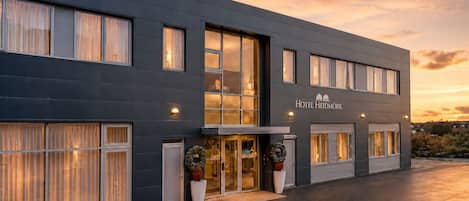 Façade de l’hébergement