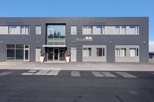 Framhlið gististaðar