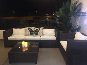 Standard-Apartment, 3 Schlafzimmer | Terrasse/Patio