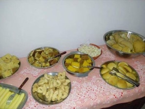 Free daily full breakfast
