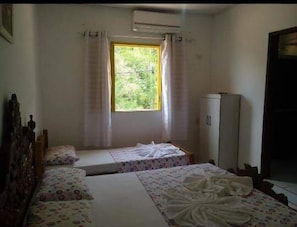 Desk, blackout curtains, iron/ironing board, free WiFi