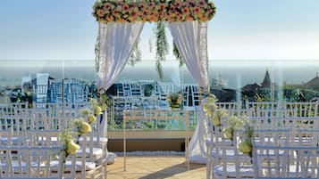 Außenbereich für Hochzeiten