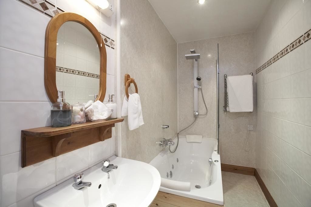 executive room, 1 king bed, park view | bathroom | free toiletries, hair dryer, towels, soap