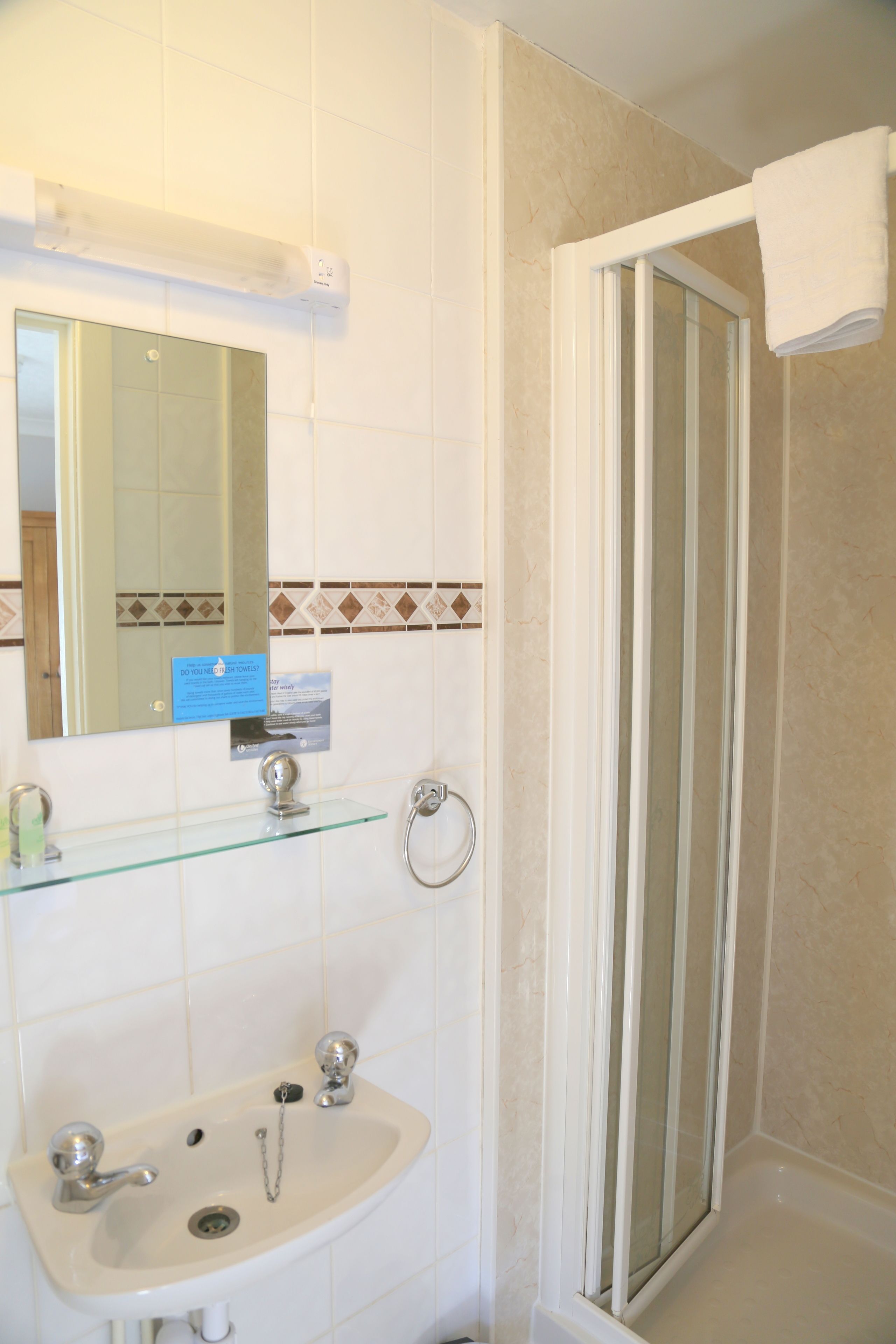 free toiletries, hair dryer, towels, soap