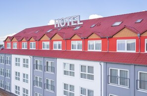 Voorkant van accommodatie