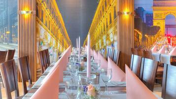 Local and international cuisine