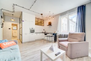 Studio (Lipowa 20) | Seprai premium dan didekorasi berbeda-beda