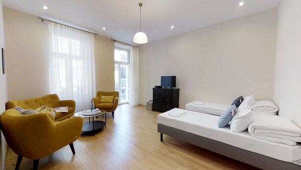 Departamento | 1 habitación y ropa de cama de alta calidad 