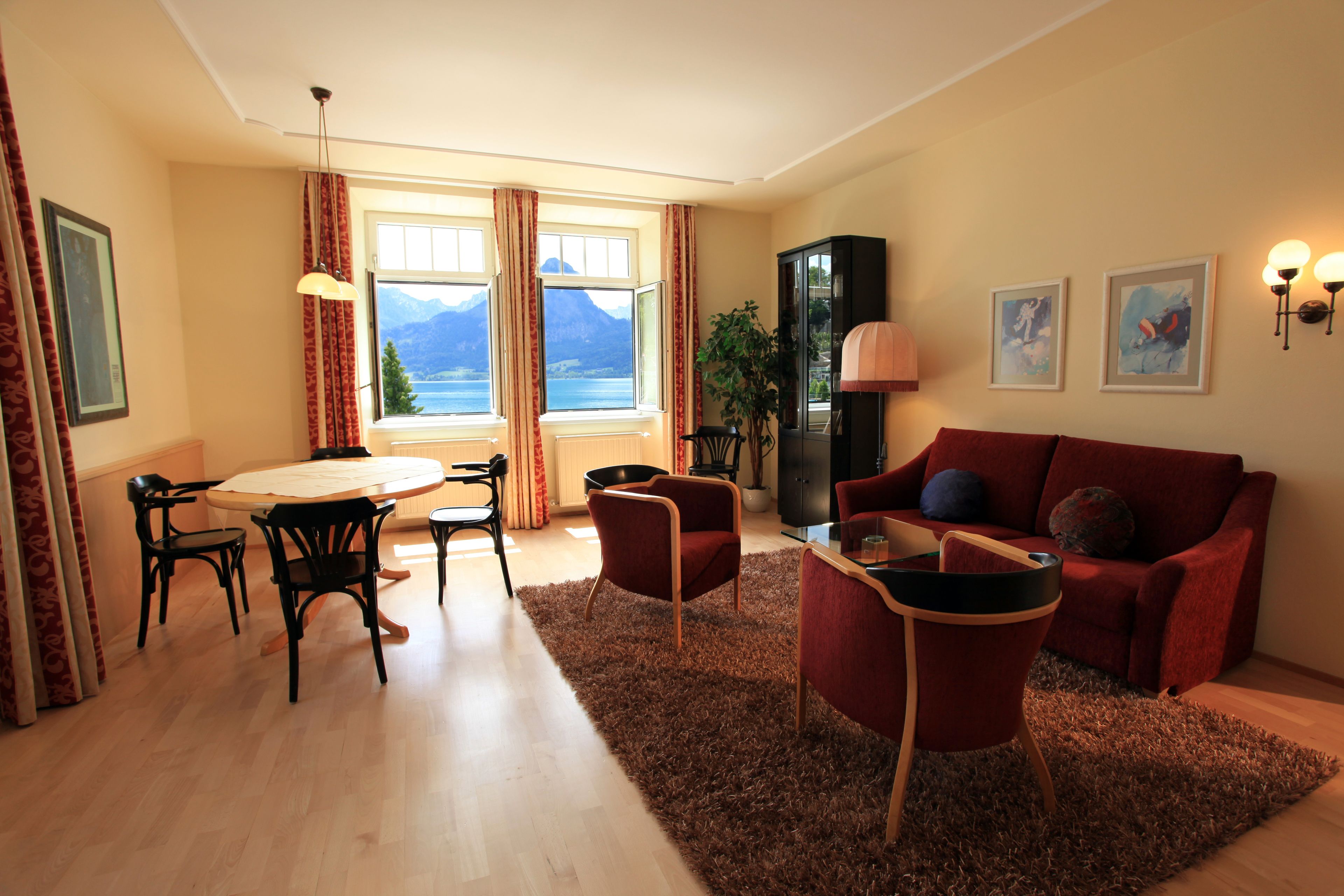 Apartment, 2 Schlafzimmer, Seeblick (7 Min vom Hauptgebäude) | Ausblick vom Zimmer