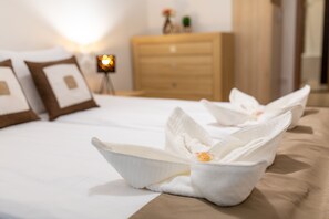 Deluxe-Apartment, 1 Schlafzimmer, Balkon, zum Innenhof hin