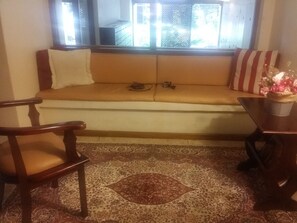 Sala de estar en el lobby