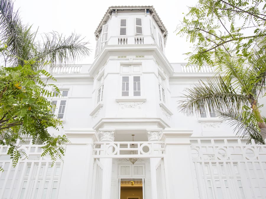 Fachada de la propiedad