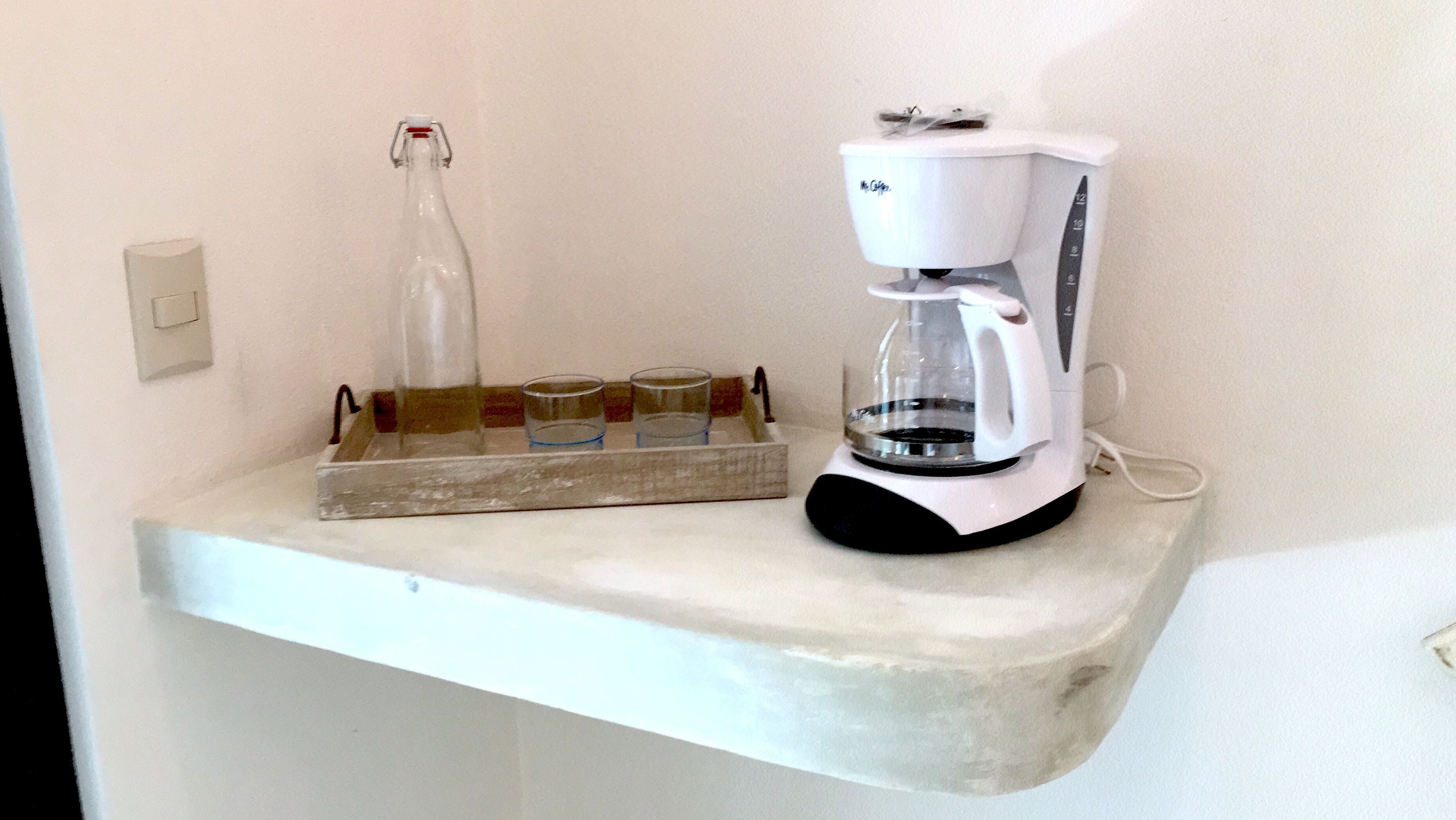 upper suite | coffee and/or coffee maker