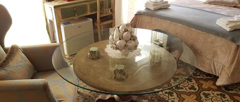 1 soveværelse, premium-sengetøj, pengeskab på værelset