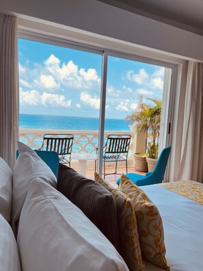 套房, 海景 (Increible Vista al Mar) | 埃及棉床單、高級寢具、Select Comfort 床  墊、迷你吧