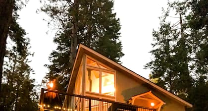 Sweet Retreat: Private Lake Access! Ski Dodge, Swim Pinecrest, Fast WiFi & AC.