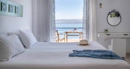Studio am Strand | Amazing Sea View Balkon | in der Nähe von Nafplio, Epidaurus, Mykene