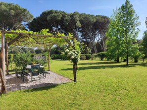 Outdoor dining - Casale Pino in the Park, sea and city of art  (Migliarino)