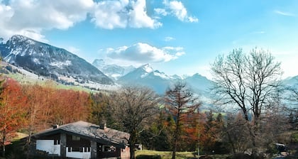 Luxuriöses Chalet mit atemberaubender Aussicht auf das Berner Oberland