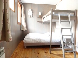 2 slaapkamers, een strijkplank/strijkijzer, wifi