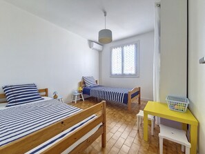 2 chambres, bureau, fer et planche Ă repasser, Wi-Fi gratuit