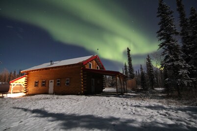 Alaska Aurora Adventures Cabin B<br>World class Northern lights viewing