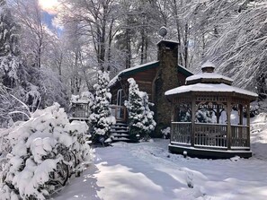 Exterior - Cozy Cabin Mountain Retreat w/Beautiful Views! Fireplace Close to town. Walking. (Fleetwood)
