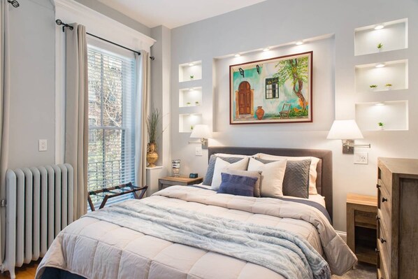 1 bedroom, iron/ironing board, free WiFi, bed sheets