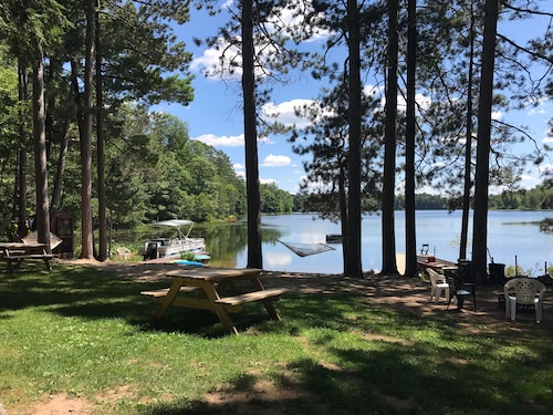 Waterfront Cabin: Pontoon Boats, Canoes, Kayaks. Pets Ok-Spring Summer Specials!