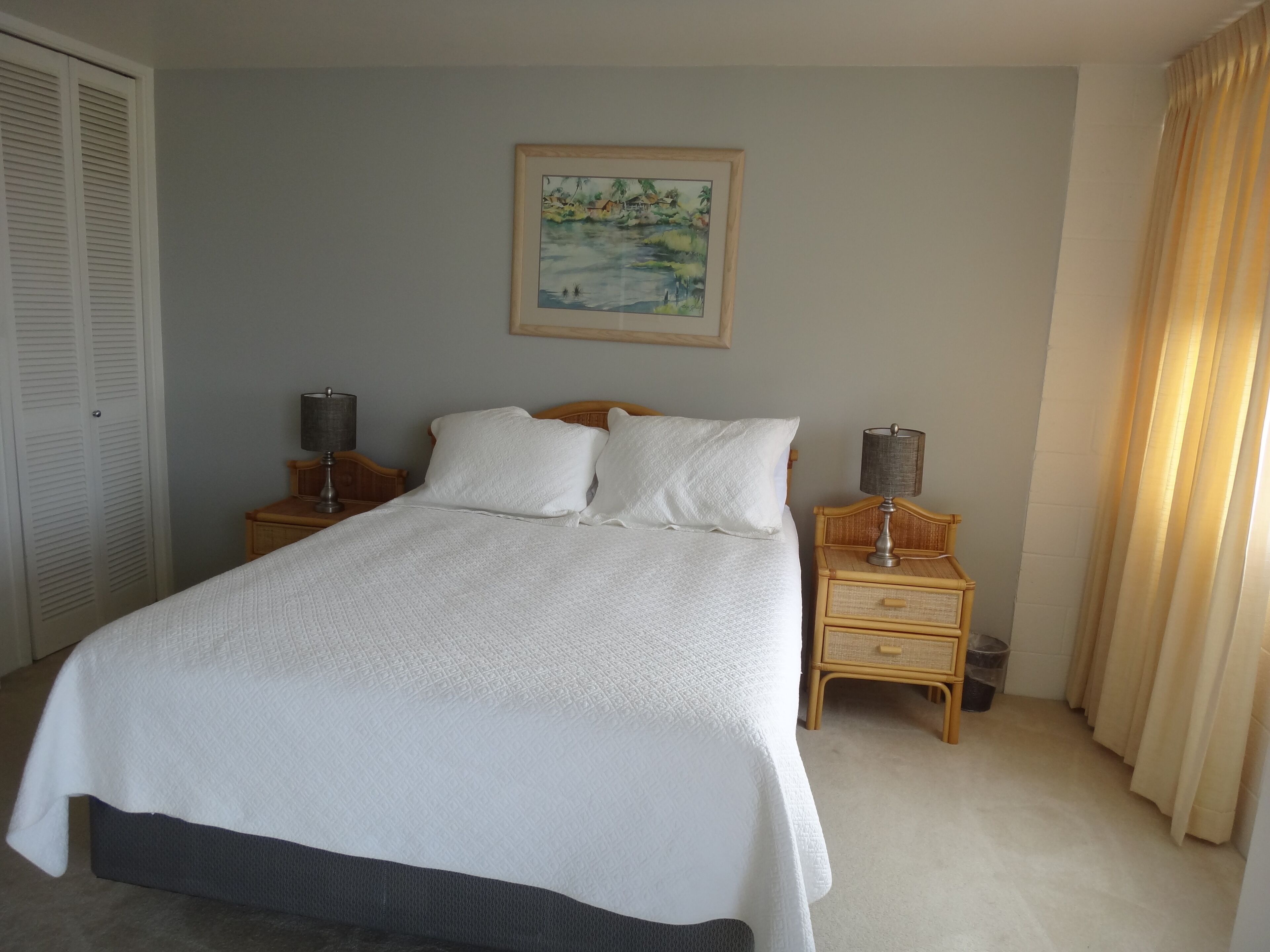 1 bedroom, iron/ironing board, travel crib, free WiFi