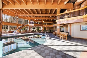Indoor pool, outdoor pool
