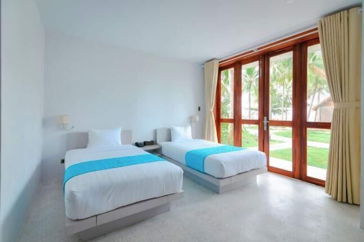 1 dormitori, minibar i caixa forta a l'habitació