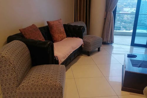 Panoramic Apartment | Living area | TV