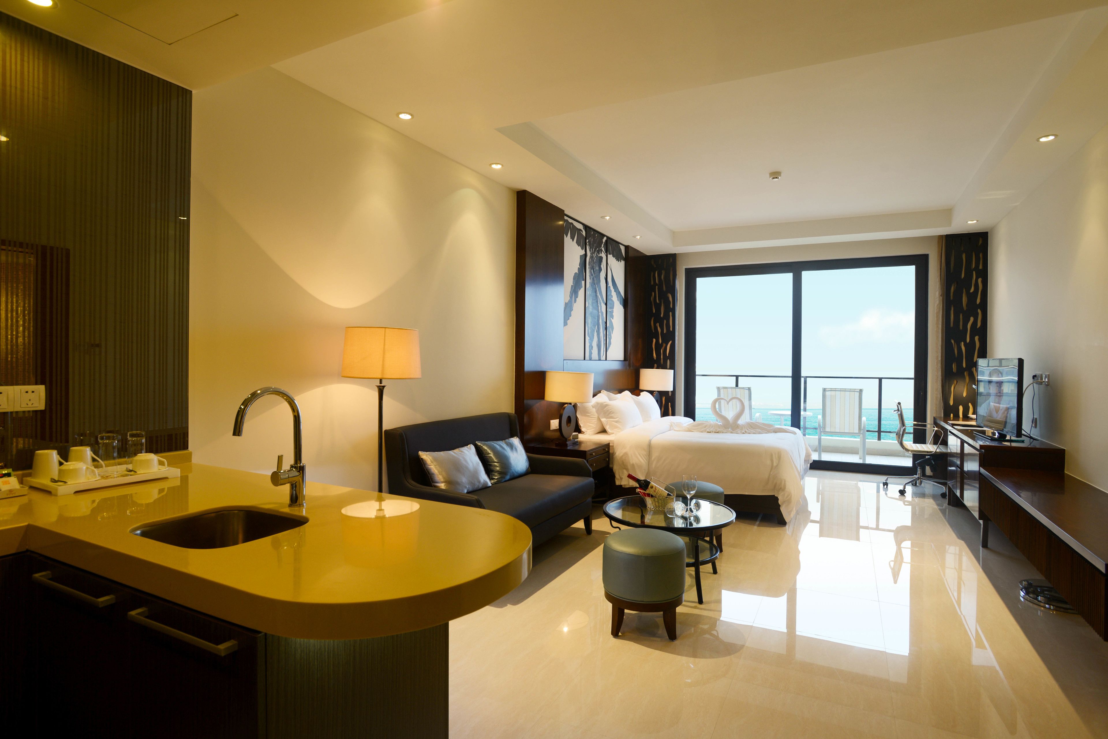 Minibar, in-room safe, desk, blackout curtains