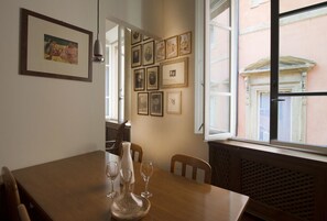 Apartment, 2 Bedrooms | Living area | Flat-screen TV - UR-NEST Clavature - Piazza Maggiore Collection (Bologna)
