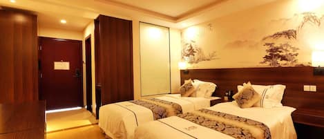 1 habitación, minibar, caja de seguridad en la habitación y escritorio