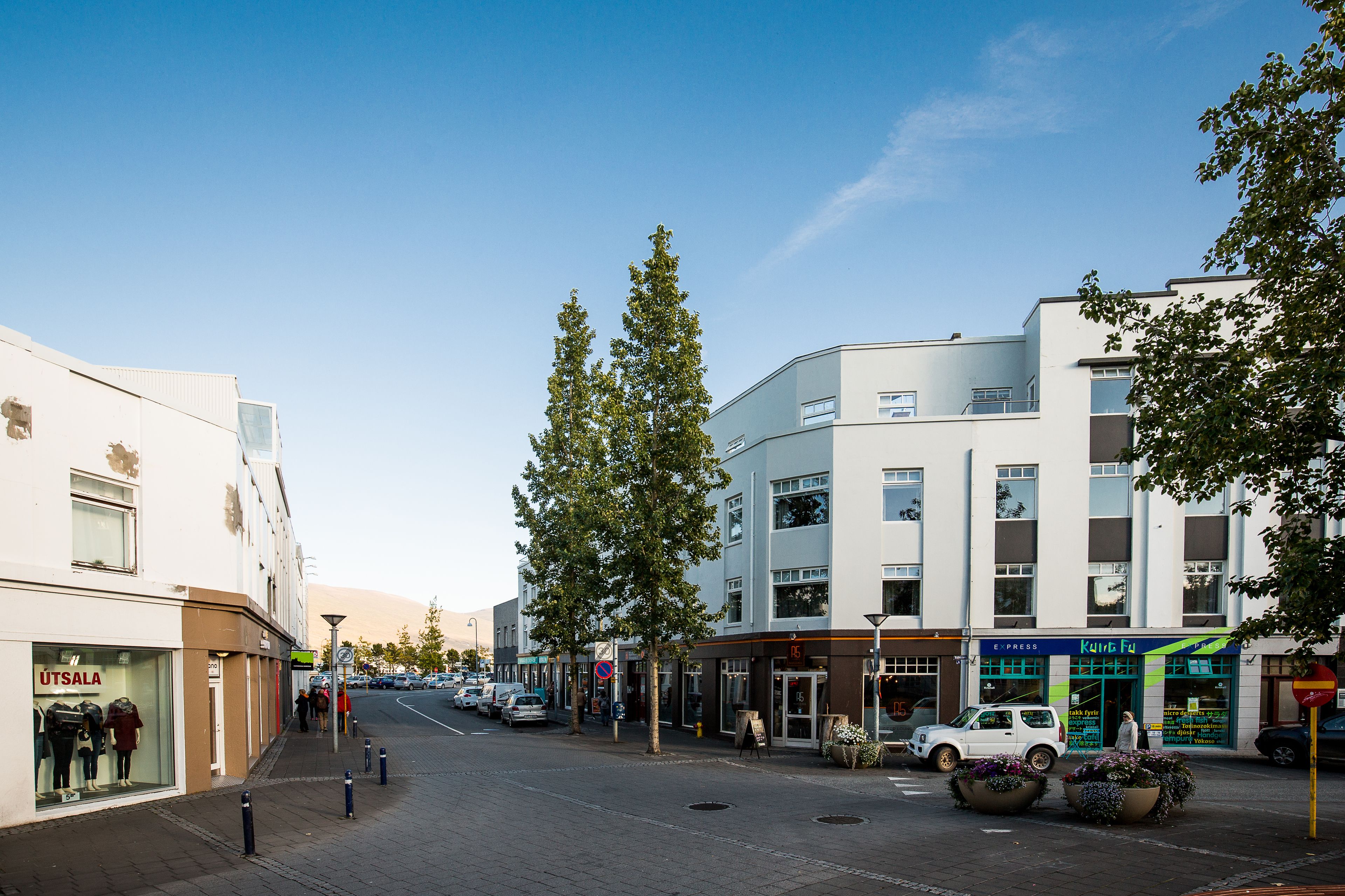 Majoituspaikan julkisivu