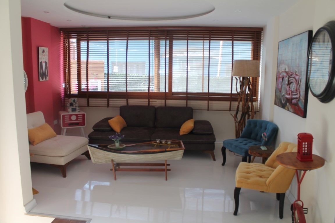 Sala de estar en el lobby