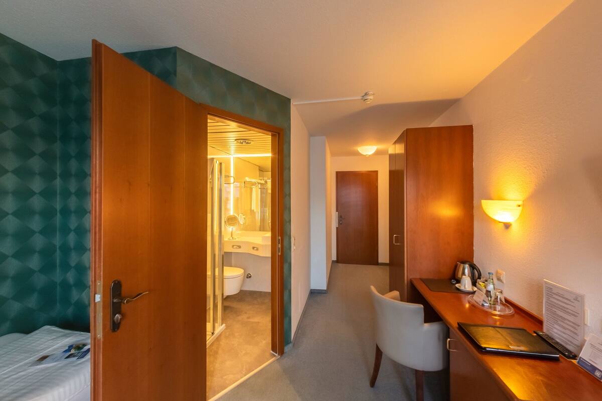 single room (plus) | desk, soundproofing, iron/ironing board, free wifi