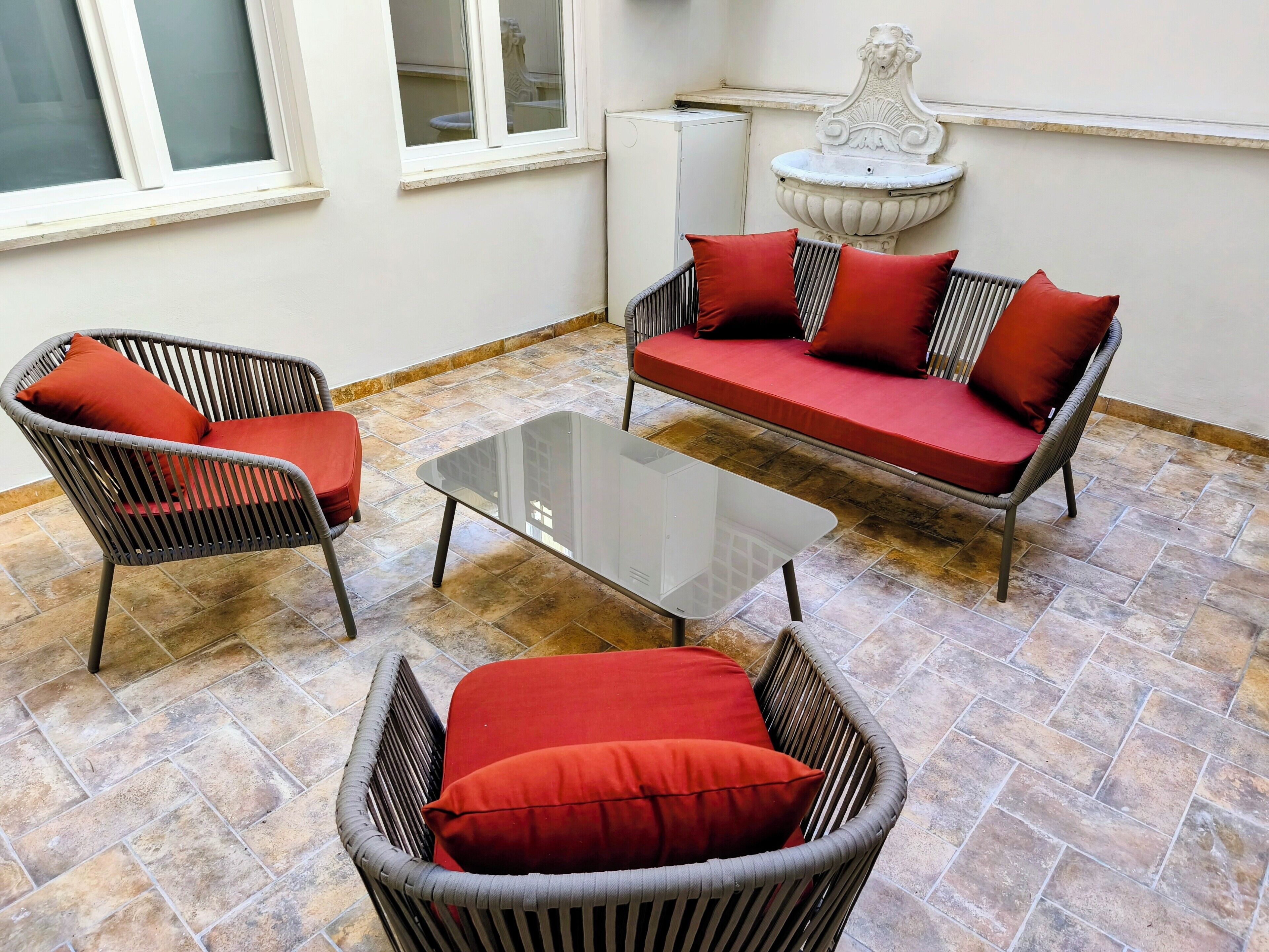 Luxury Apartment, Terrace, Annex Building (No elevator - 1st floor) | Terrace/patio