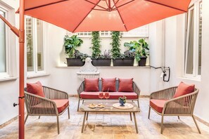 Luxury Apartment, Terrace, Annex Building (No elevator - 1st floor) | Terrace/patio