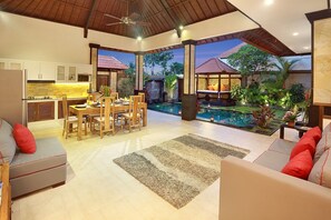 Living area - Concetta Villa Seminyak Beachside (Seminyak)