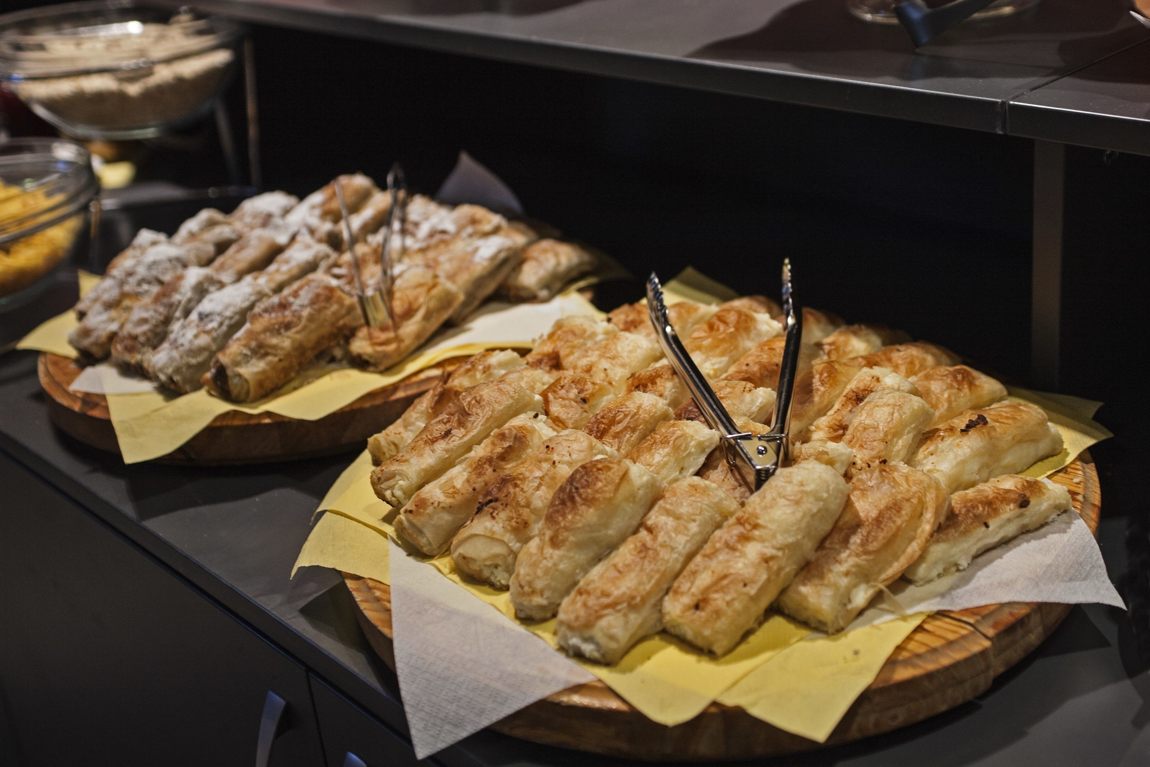 daily buffet breakfast (eur 5 per person)