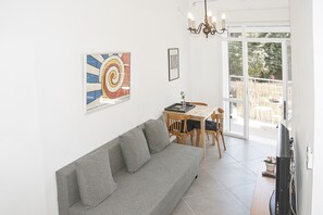 Apartment, 2 Bedrooms (Carmel) | Living area
