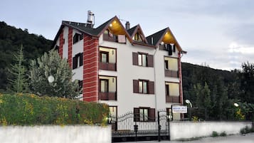 Façade de l’hébergement