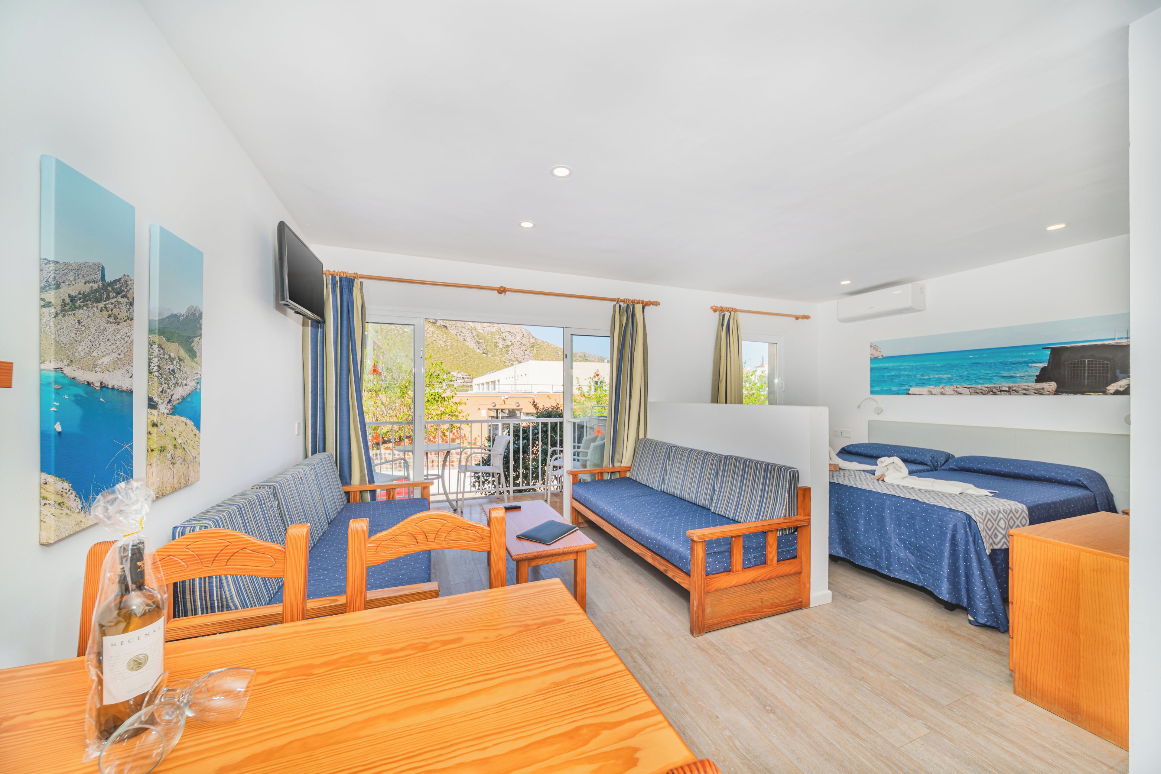 Studio, Balcony (main hotel building 50m away) | In-room safe, desk, laptop workspace, soundproofing