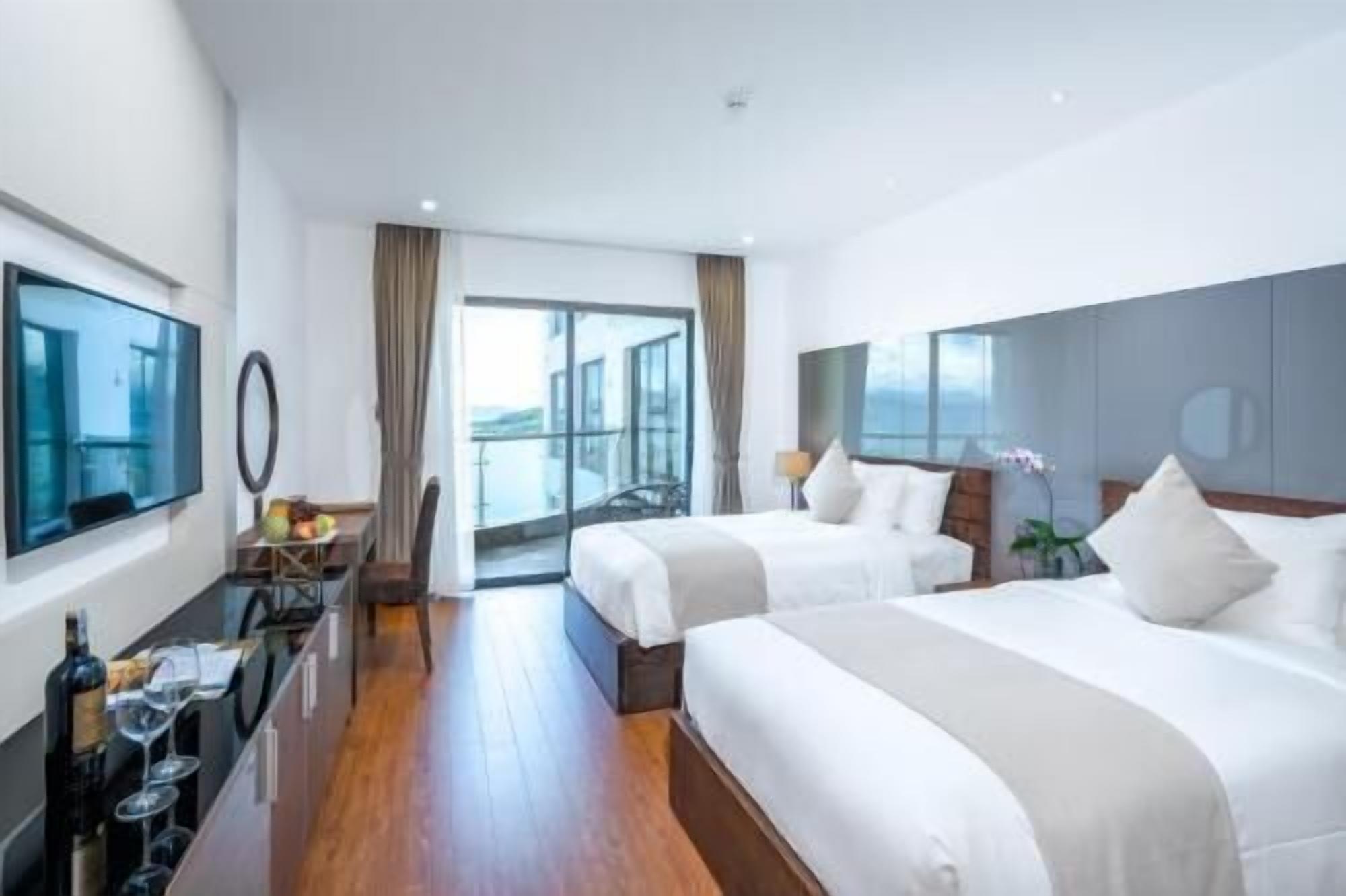 Premium bedding, down duvets, memory-foam beds, minibar
