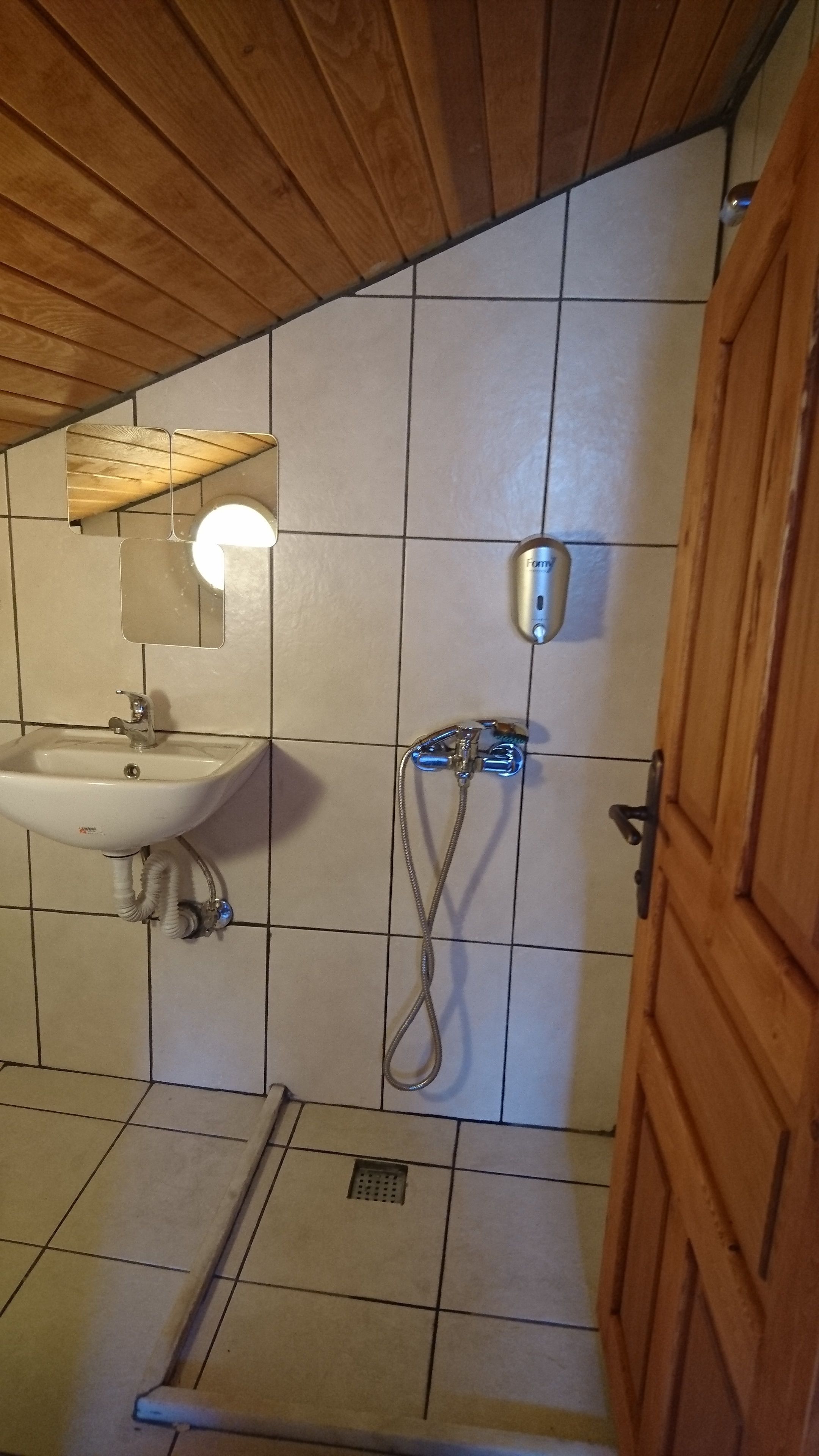 standard loft, 1 double bed | bathroom | shower, free toiletries, hair dryer, bathrobes