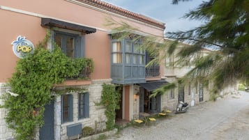 Fassade der Unterkunft